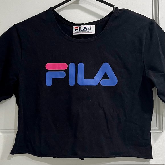 FILA black crop top - Picture 2 of 6